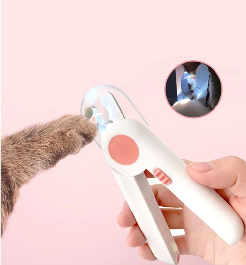 LED Pet Nail Scissors – Cat Nail Clipper & Trimmer