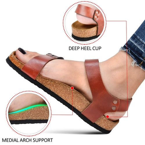 Aerothotic Amulet Women’s Comfortable Arch Support Slingback Sandals